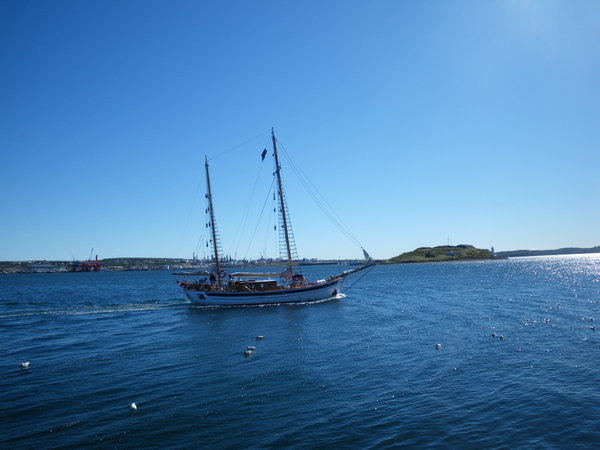 A Ship In The Harbour