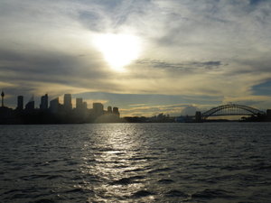 Sydney Skyline From The Ferry