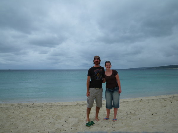 Me And Sarah At Hamelin Bay