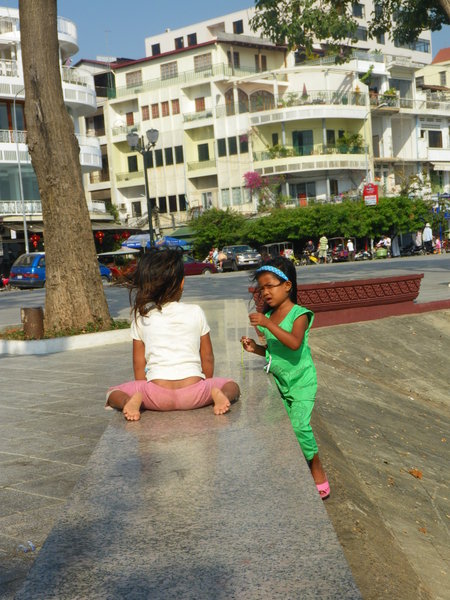 Some Friendly Children Playing