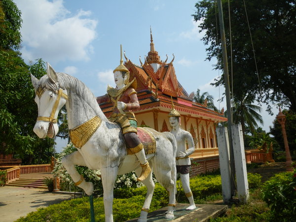Statues At The Temple