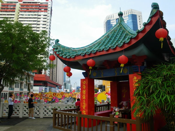 A Temple In Chinatown