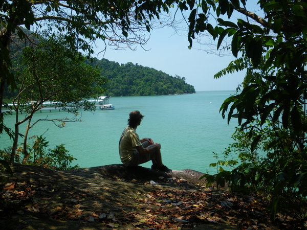 Me In A Penang National Park Scene