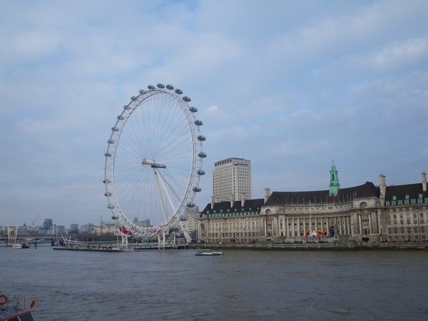 London Eye and Aquariu,