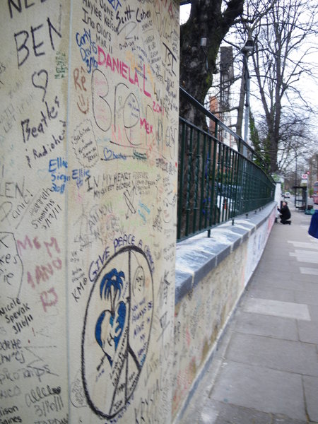 Outside Abbey Road Studios