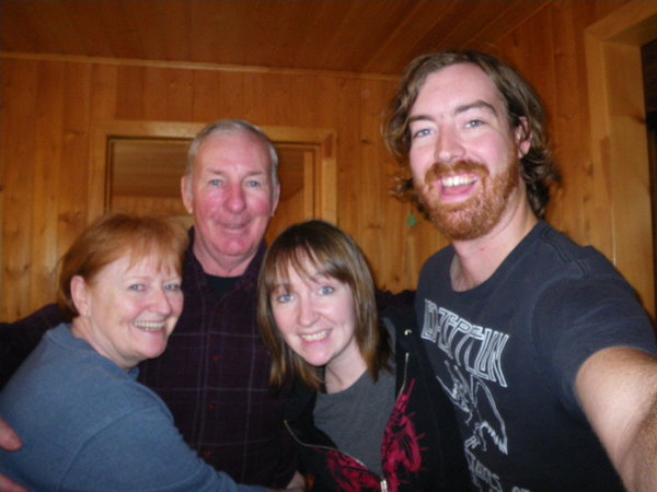 Mom, Dad, Bev and Me, Miramichi, Canada
