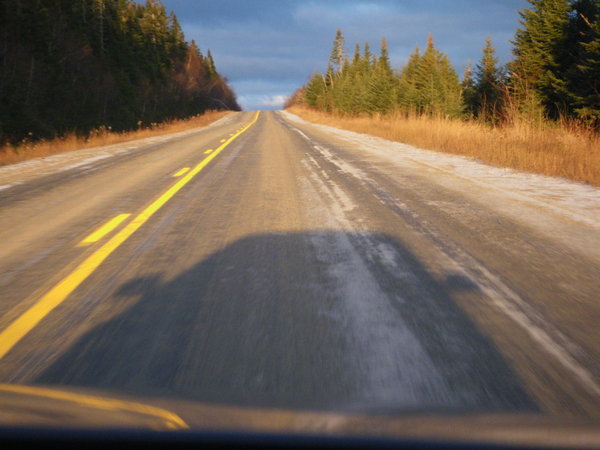 The Plaster Rock Highway, New Brunswick