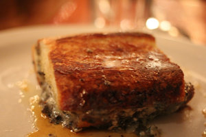 Local Goat Cheese and Black Truffle Grilled Cheese