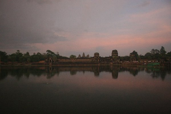 Angkor Wat at sunset