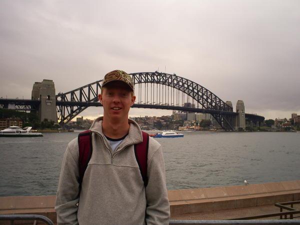 Me infront of Sydney Harbour Bridge