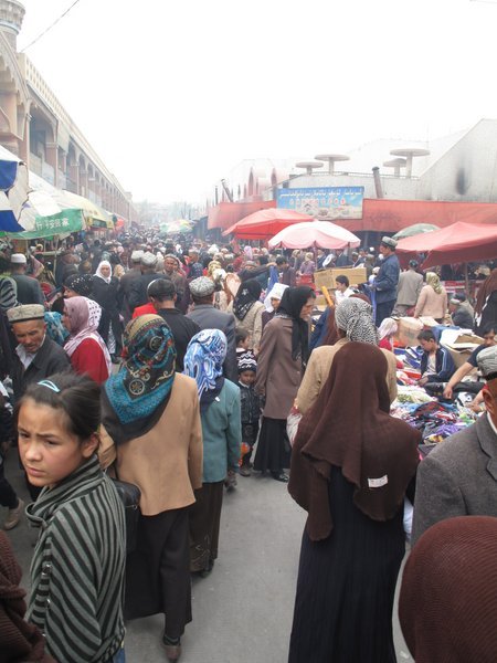 Market madness in Kashgar