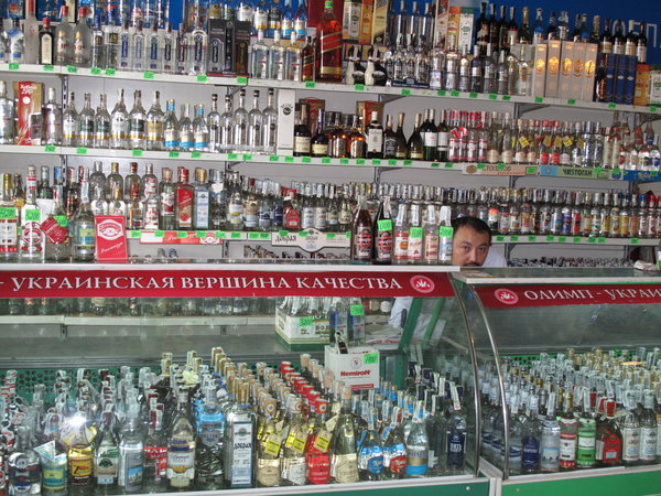 You won't go thirsty for vodka in Uzbekistan