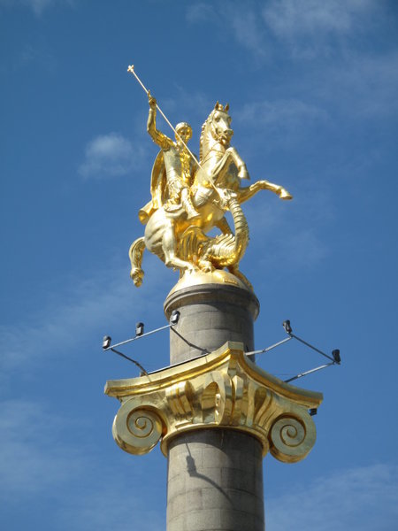 St. George and his dragon
