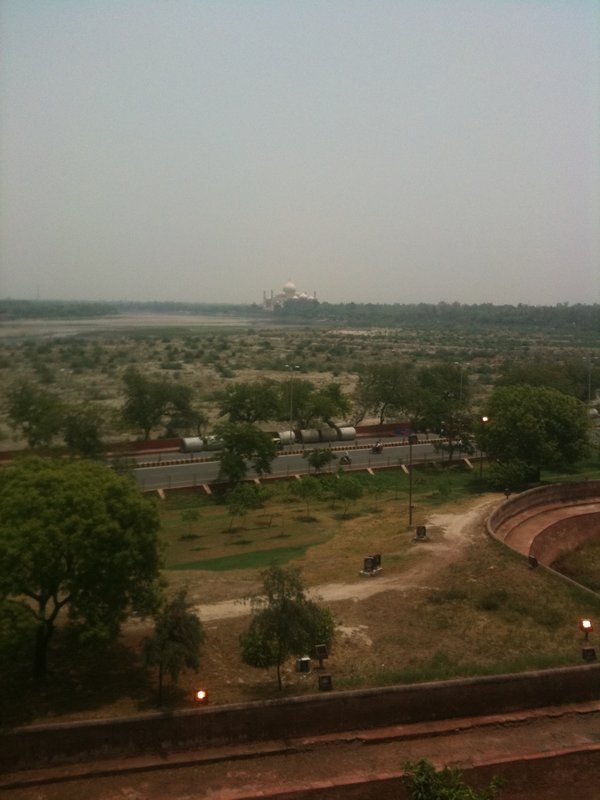 Taj view from Fort