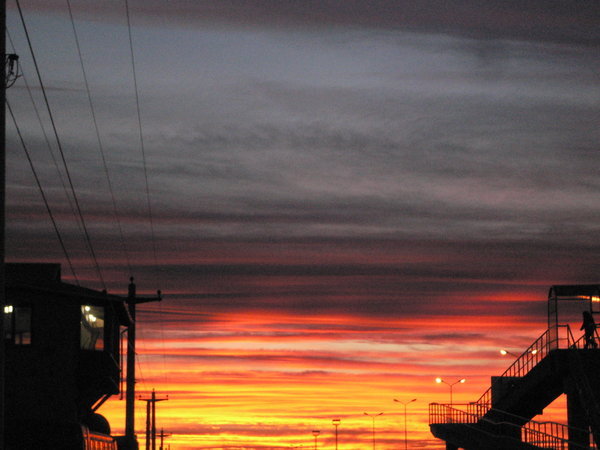Sunset at Rio Gallegos
