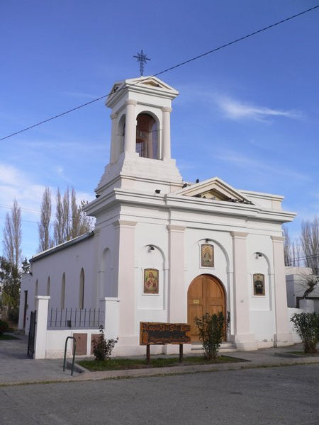 A pretty church in Gaiman