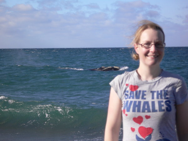 Me and a whale :)
