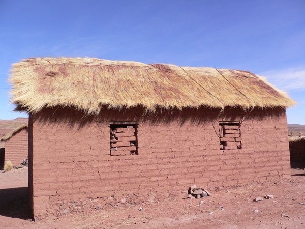 A local home in desert
