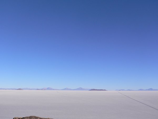 The salt desert