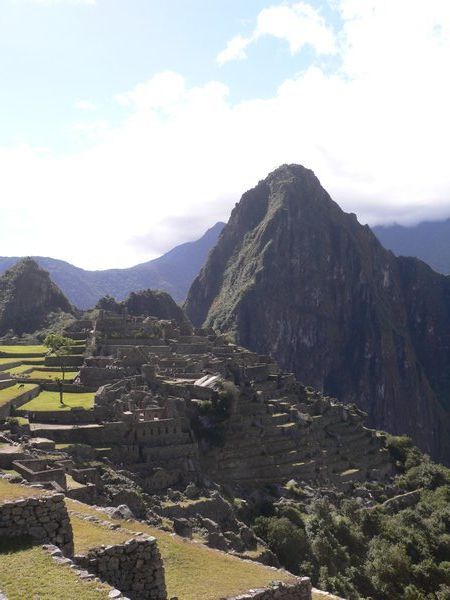 Machu Picchu with Waynu Picchu in background