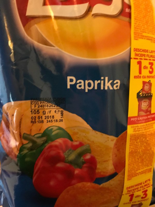 Paprika chips!
