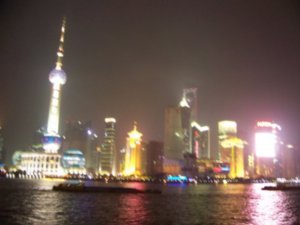 View from the Bund - oooh, sparkly