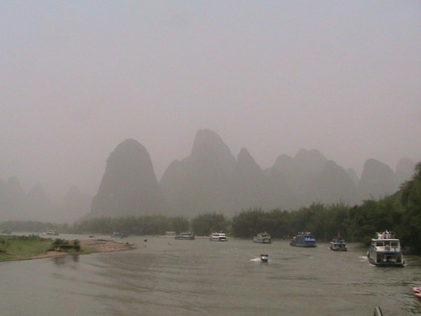Procession on the Li river