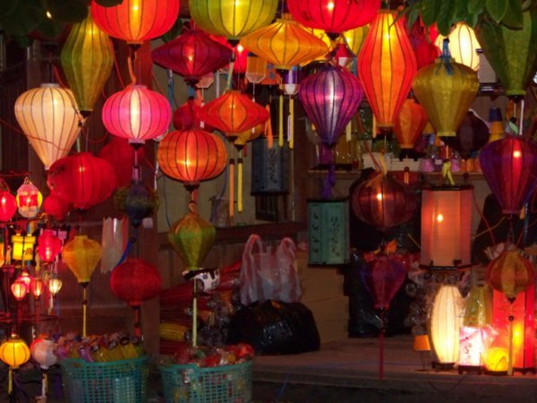 Lantern shop in Hoi An