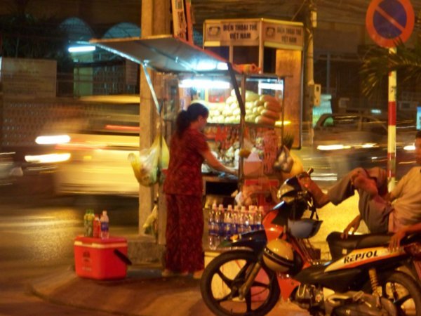 Street vendor (Saigon)