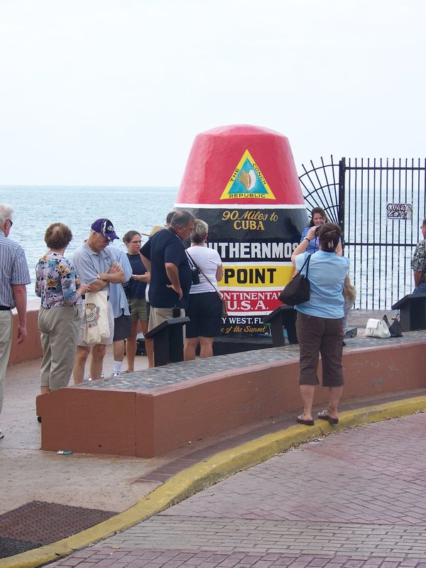 Southern-most point