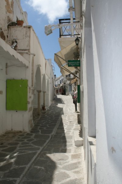 Paros - old town centre