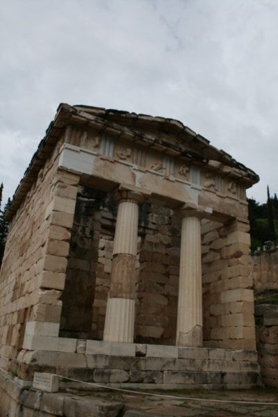 Delphi - Treasury Building for Athena