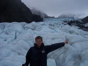 The bottom of Fox Glacier