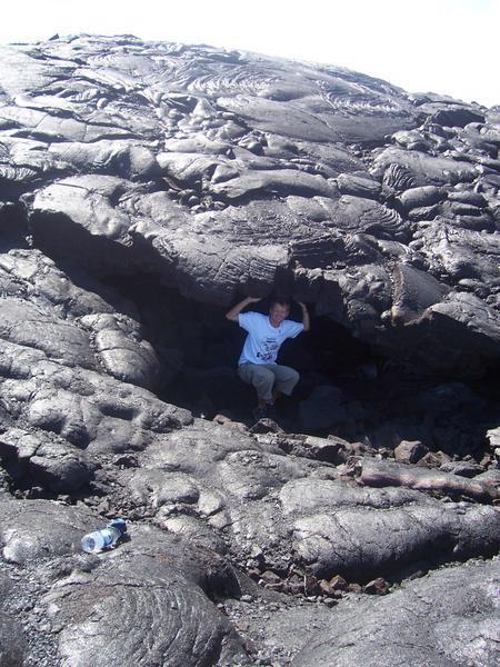 Me in Dave's Lava Cave