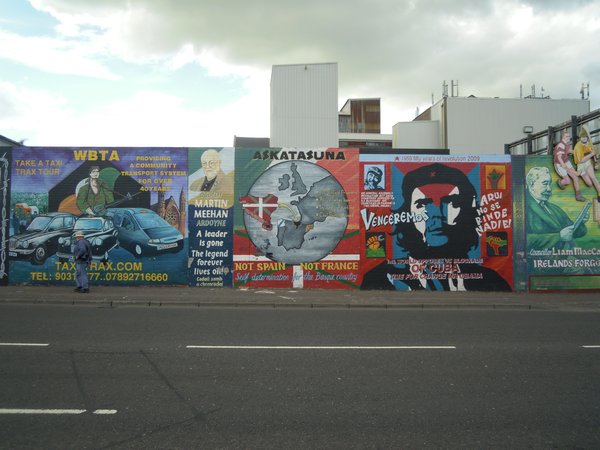 Belfast wall/republic side