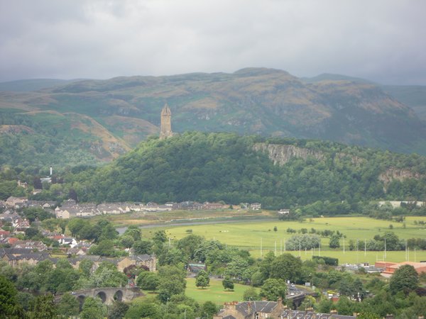 View from the Stirling Castle