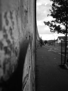 The Belfast wall