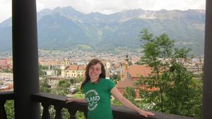 Chloe and the Austiran Alps
