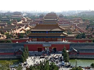 Aerial View of Forbidden City
