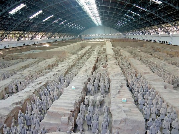 The Main Pit of Terra-Cotta Warriors