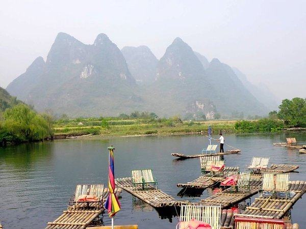 Bamboo Raft River Crossing