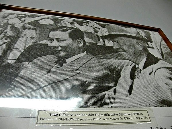 Eisenhower with Diem, 1954