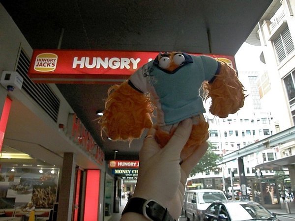 Hungry Has His Own Restaurant!