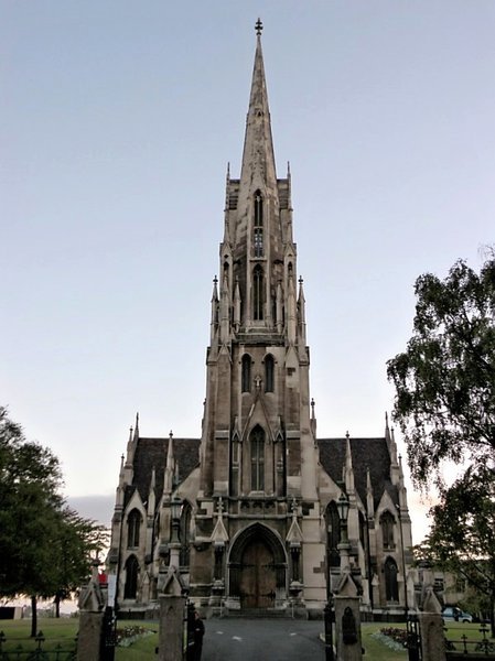 Twilight Over Dunedin Cathedral