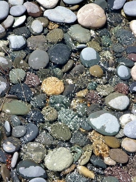 River Rocks on Gemstone Beach