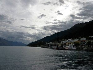 Evening at Lakeside Queenstown