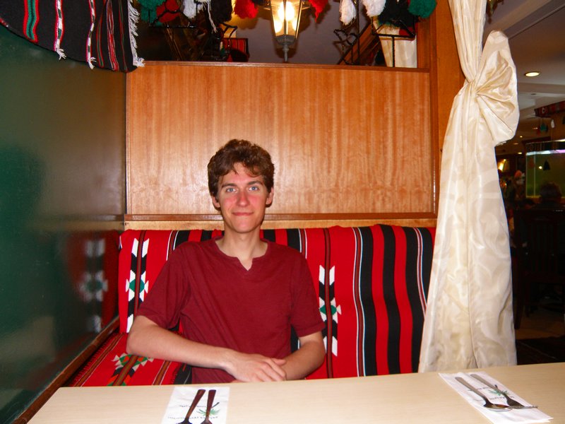 Dinner at Sahara Tent Arabian Restaurant
