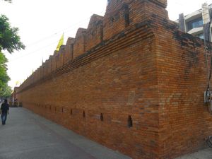 The Old Wall Around Tapae Gate (East Entrance to the City)