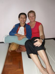 With My Therapeutic Thai Massage Teacher, Dao
