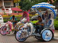 Colorful Rickshaws